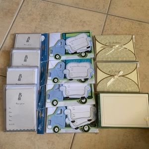 Stationary cards bundle invitations etc